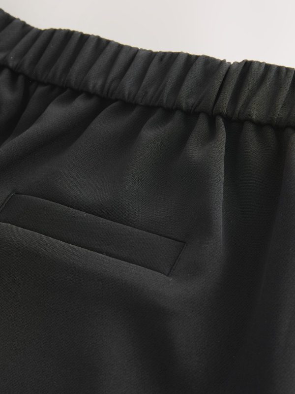 Black Tailored Skinny Trousers - 图片 6