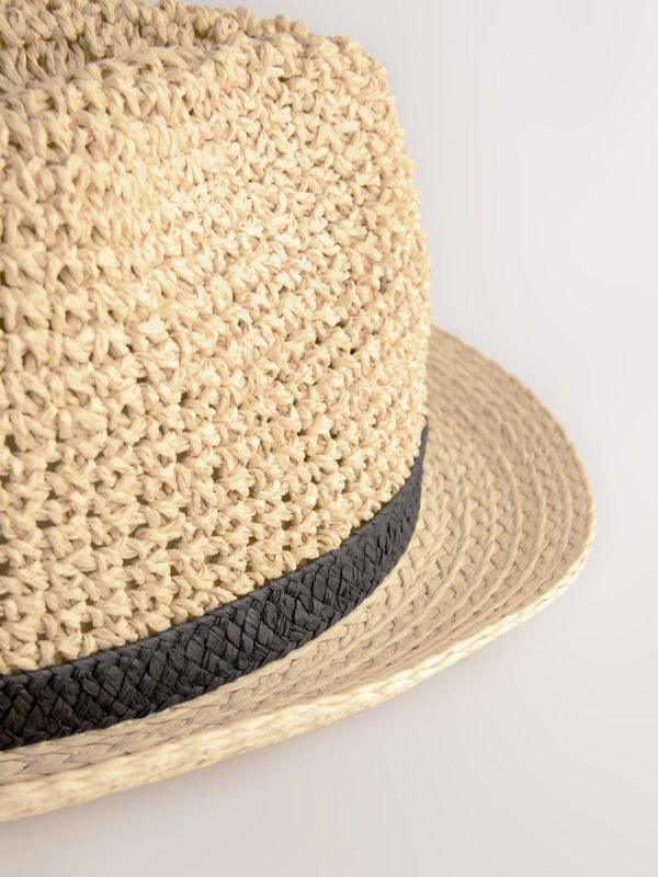 Neutral Trilby Hat - 图片 6