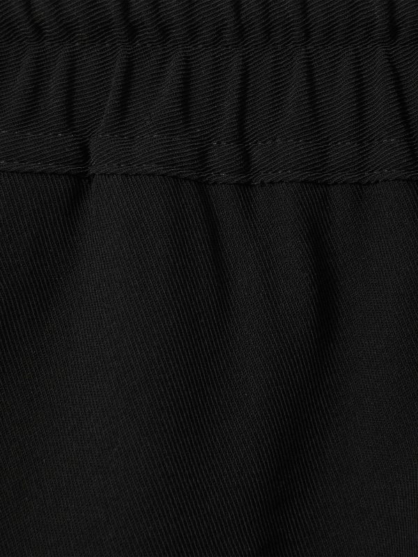 Black Hailey Petite Tapered Pull On Trousers - 图片 6