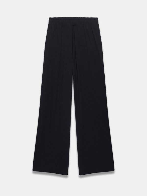 Black Palazzo Wide Leg Trousers - 图片 7
